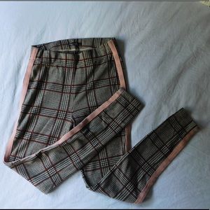 Abercrombie High Waisted Plaid Pants
